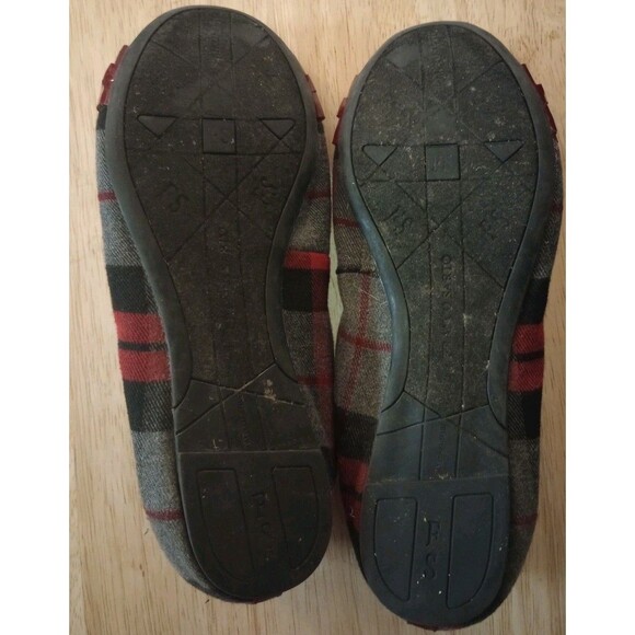 Franco Sarto Ariana Leather Slip On Plaid Flats Women's Size 8‎ - Picture 4 of 5